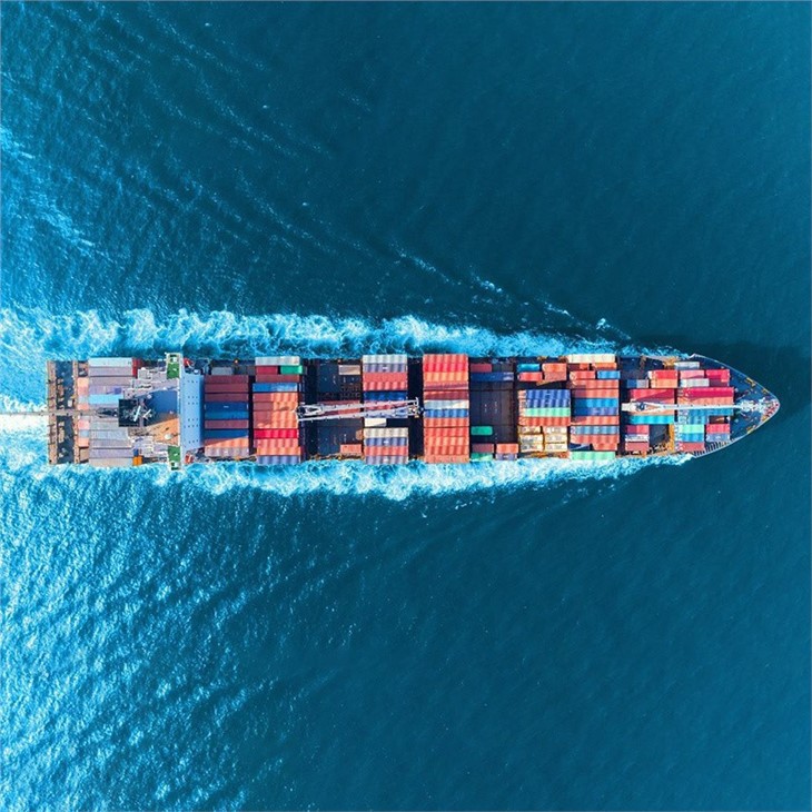 การจัดส่งสินค้าผ่านทางทะเล